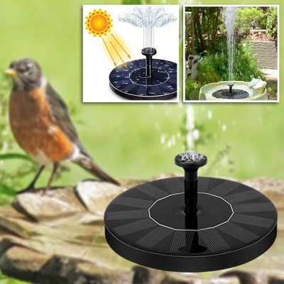 Dê vida ao seu jardim com a fonte mágica solar | FONTANA