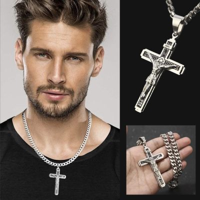 Colar representando Jesus | CRUCIFIXCHAIN