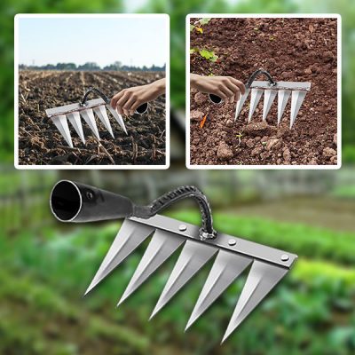 Ferramenta de jardim multifuncional para a manutenção do solo | PRONGSPRO
