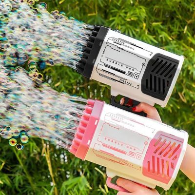 Pistola de bolhas LED com 69 saídas | BUBBLEPUFF