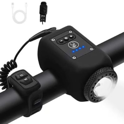 Luz e buzina para bicicleta | LUMIHORN